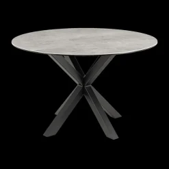 Eettafel FERRIS Keramiek Grijs Ø119