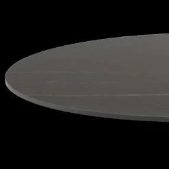 Eettafel GRANTHAM Keramiek Mat Zwart Ø90cm