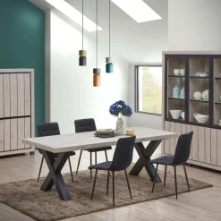 Eettafel JASMUND Naturel Oak 220x95