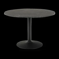 Eettafel LUTOR Marble Black Ø110