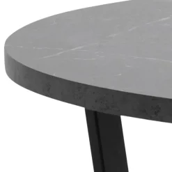 Eettafel MAITE Marble Black Ø110cm