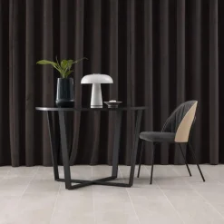 Eettafel MAITE Marble Black Ø110cm