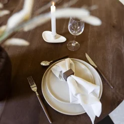 Eettafel MARANZA Ø130 Mangohout Bruin