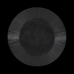 Eettafel MARANZA Ø130 Mangohout Zwart