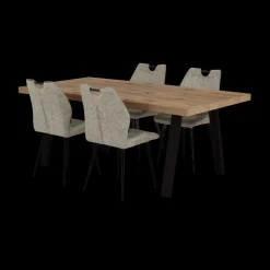 Eettafel met A-poot ABBEY Tropix 200x100