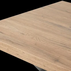 Eettafel met X-poot ABBEY Scarlet Oak 200x100