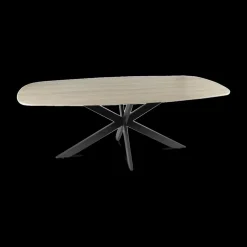 Eettafel SANCHO Keramiek Travertin 215x105