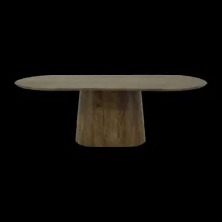 Eettafel SANTOSH Ovaal 230x110 Mango Walnoot