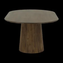 Eettafel SUNDAR Ovaal 200x110 Mango Donkerbruin
