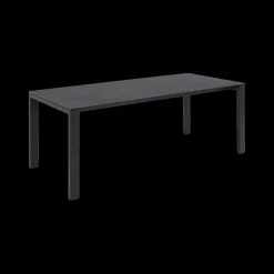 Eettafel TUVA Keramiek zwart 200x90