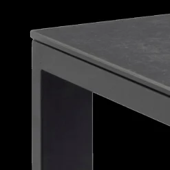 Eettafel TUVA Keramiek zwart 200x90