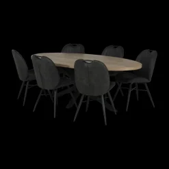 Eettafel Verlengbaar BRODI Natur 180/238x102