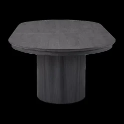 Eettafel verlengbaar PORTO Ovaal 180/220x110 Donkerbruin