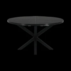 Eettafel Verlengbaar SILVA Noir Ø140/Ø180