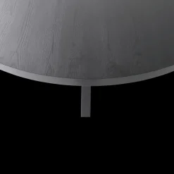 Eettafel Verlengbaar SILVA Noir Ø140/Ø180