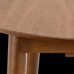 Eettafel Verlengbaar VEZNA Ø115/154 Walnootfineer