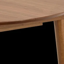 Eettafel Verlengbaar VEZNA Ø115/154 Walnootfineer