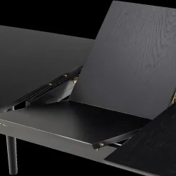 Eettafel Verlengbaar VEZNA 180/219 Zwart Eikfineer