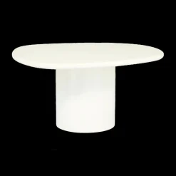 Eettafel VRITTA Organisch Microcement Beige 150x135