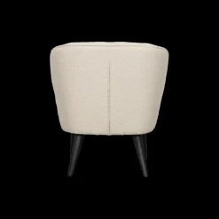 Fauteuil CORKSCREW Crème Bouclé