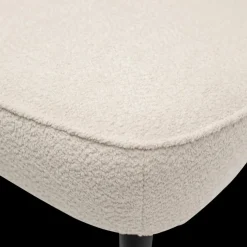 Fauteuil CORKSCREW Crème Bouclé