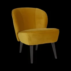 Fauteuil CORKSCREW Oker Velvet