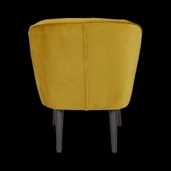 Fauteuil CORKSCREW Oker Velvet