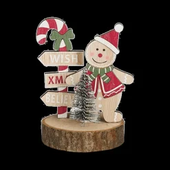 Figuur Peperkoek Hout/Rood