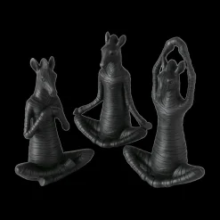 Figuur YOGA Zebra Poly Zwart Ass.