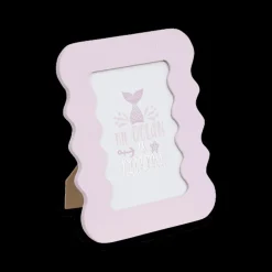 Fotokader MERMAID 10x15 Roze Hout