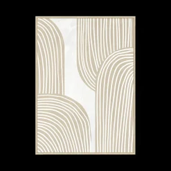 Framed Canvas HAJI 50x70