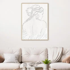 Framed Canvas MAWAR 50x70