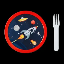 Fruitbox SPACE 300ml Blauw/Rood