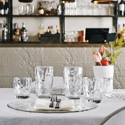 Glas DIAMOND Blauw 30cl