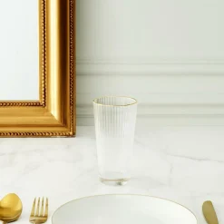 Glas LIZERET 40cl M/Boord Goud