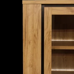 Glaskast ANTONIO French Oak B133