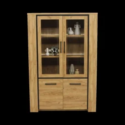 Glaskast ANTONIO French Oak B133