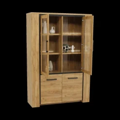 Glaskast ANTONIO French Oak B133