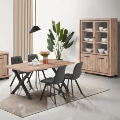 Glaskast DELPHINE 2D/Glas - 2D (incl. LED) B133