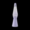 Glitterlamp SPACESHIP Pastel Paars