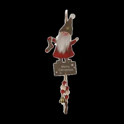 Hangdeco X-MAS Kerstman Hout Ass.