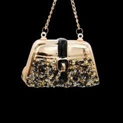 Hanger BAG Handtas Zwart/Goud Ass.