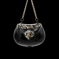 Hanger BAG Handtas Zwart/Goud Ass.