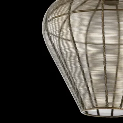 Hanglamp ALVARO 1Del. Brons L