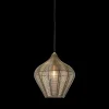 Hanglamp ALVARO 1Del. Met. Ant. Brons M