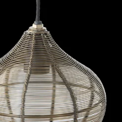 Hanglamp ALVARO 1Del. Met. Ant. Brons M