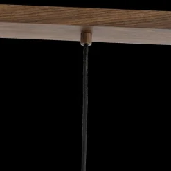 Hanglamp DANIA 3Del. Bruin/Crème