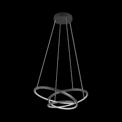 Hanglamp DARVIN L Met. Zwart