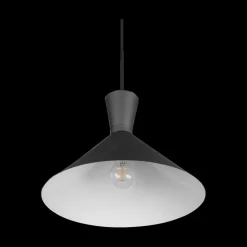 Hanglamp ENZO Rnd 1Del. Zwart