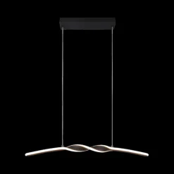 Hanglamp GINKO Metaal Mat Zwart